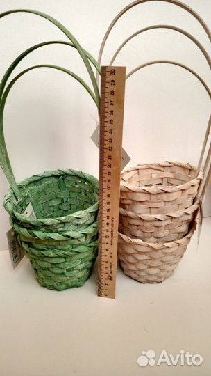 Корзины бамбуковые и из лозы