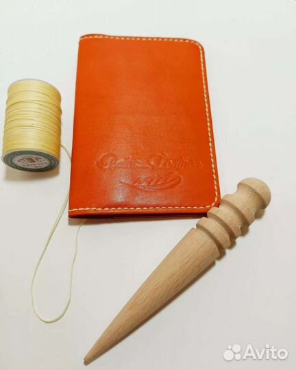 Обложка на паспорт кожаная