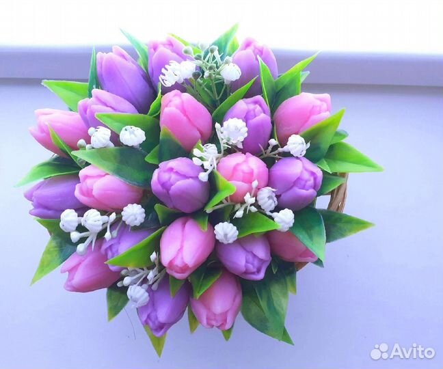 Букет из мыла. Лучший подарок