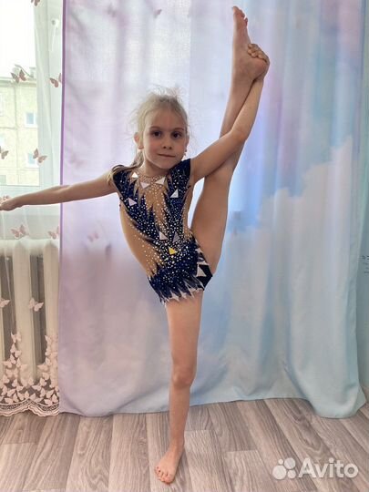 Купальник для гимнастики на рост 100-116