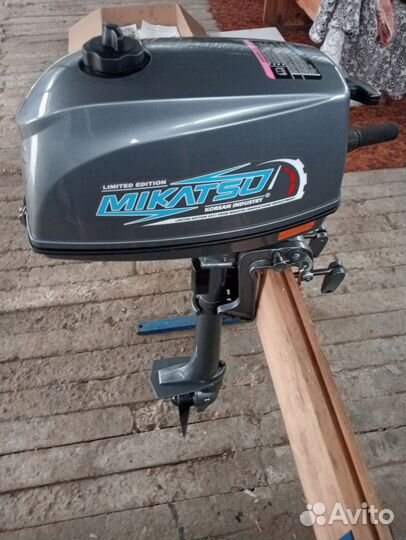 Лодочный мотор mikatsu 3.5