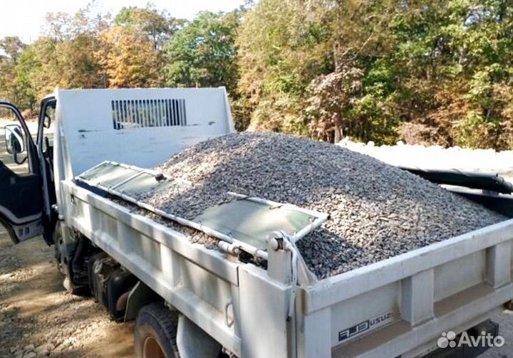 Песок карьерный с доставкой