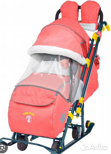Санки коляска nika 7