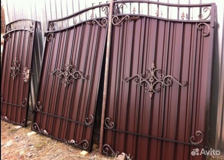 Ворота кованые #14.5. Каркас Ворот