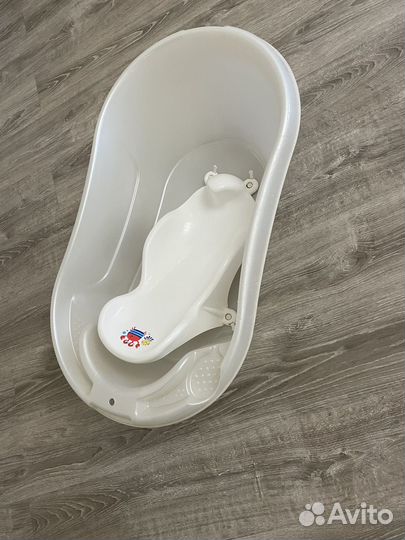 Ванночка для купания, горка и сиденье