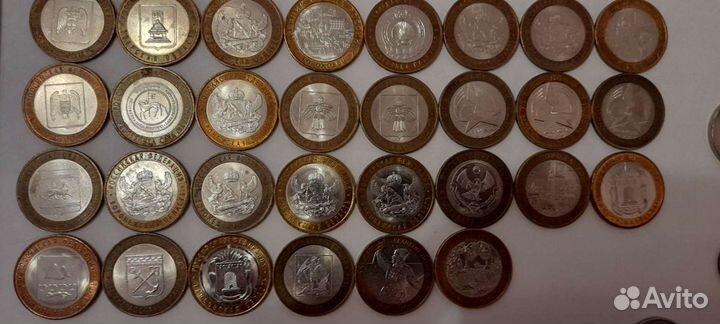 Монеты юбилейные 2р,5р,10р