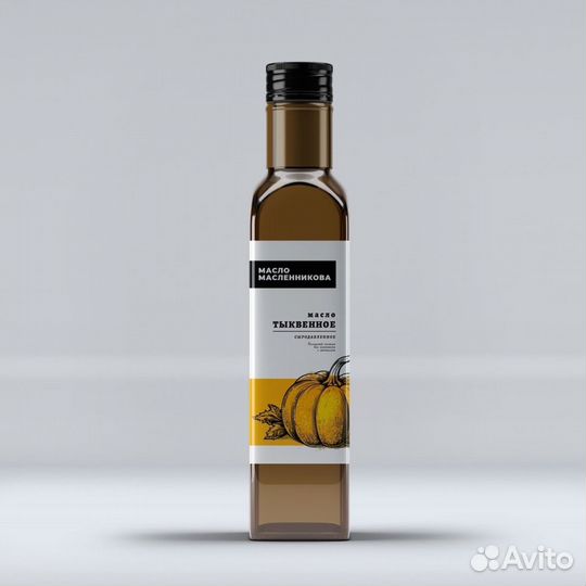 Сыродавленное масло штирийской тыквы