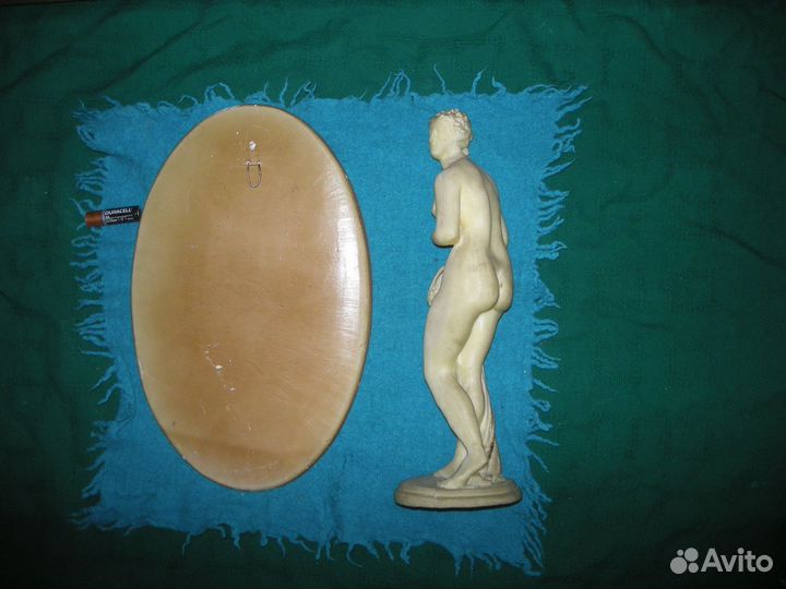 Статуэтка гречанка панно барельеф женщина оленёнок