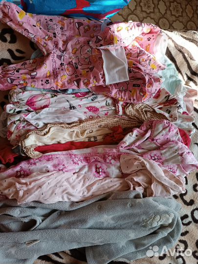 Детские вещи пакетом 0-3м