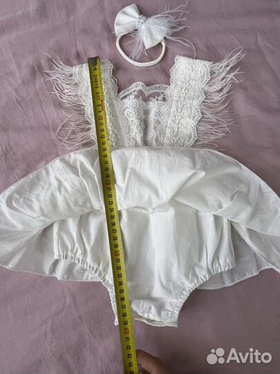 Платье боди для девочки 74 80