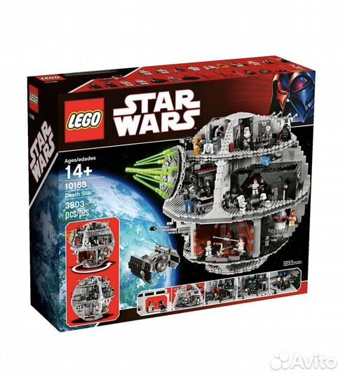 Lego 10188 Star Wars Death Star (новый,в наличии)