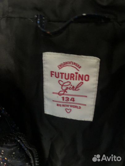 Пальто для девочки 134