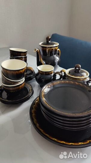 Чайный сервиз СССР зик Конаково на 6 персон