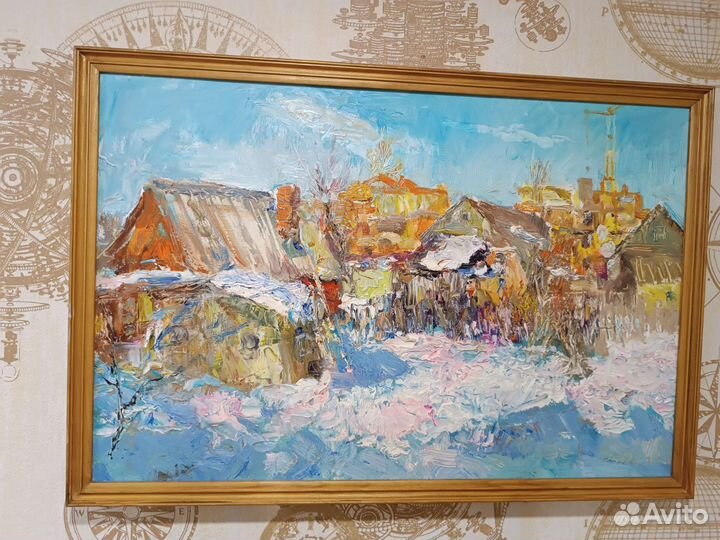 Картина маслом на холсте Морозов А.В