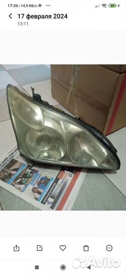 Фара передняя Harrier/Lexus RX400