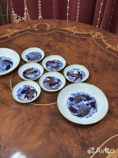 Набор тарелок для варенья германия Fürstenberg