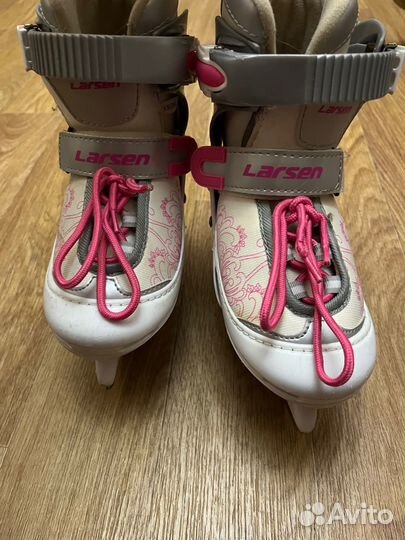 Коньки раздвижные Larsen (26-29)