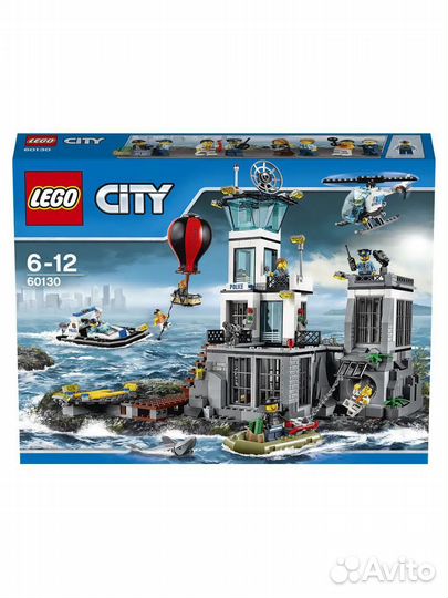 Lego City полицейский участок на острове