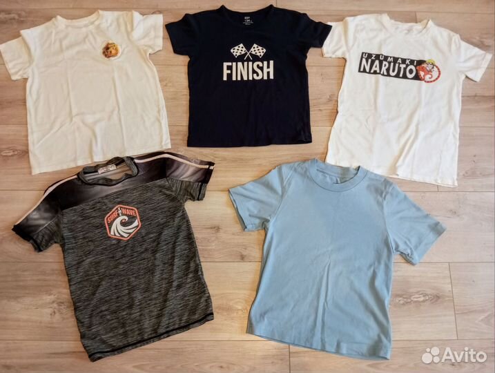 Вещи летние пакетом для мальчика 122 128