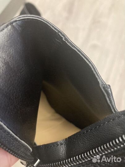 Италия, новые кожаные ботинки