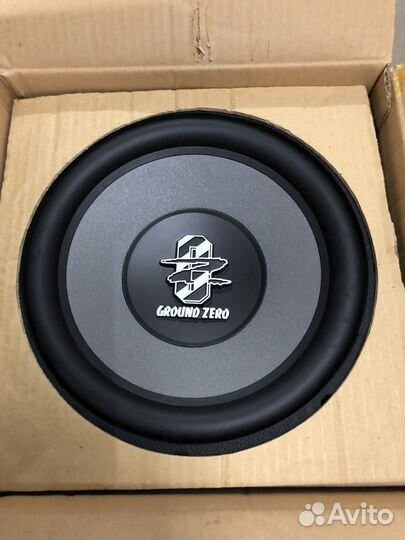 Сабвуфер Ground Zero Titanium gztw 30 TX+усилитель