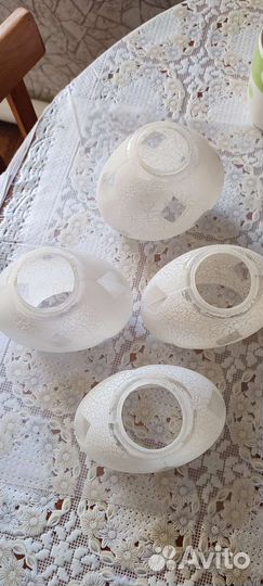 Плафоны для люстры е27 4шт