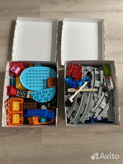 Lego duplo Грузовой поезд 10875 (железная дорога)