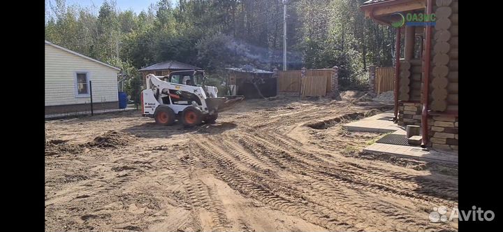 Услуги минипогрузчика