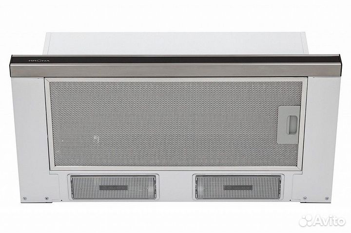 Вытяжка встраиваемая Krona Kamilla 600 (dark glass/1 мотор) Новая