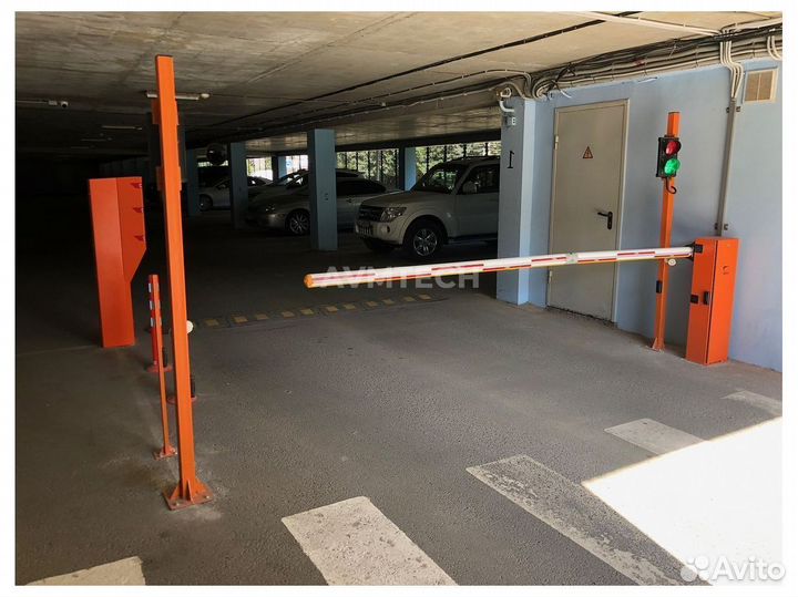 Шлагбаум под ключ