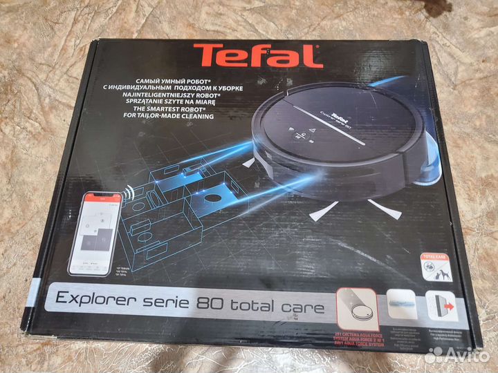 Робот пылесос Tefal explorer serie 80 на запчасти