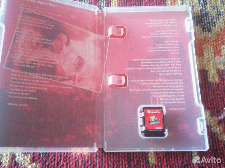 Игра для nintendo switch super mario odyssey