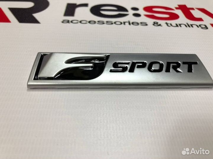 Эмблема Lexus F-Sport Длинная