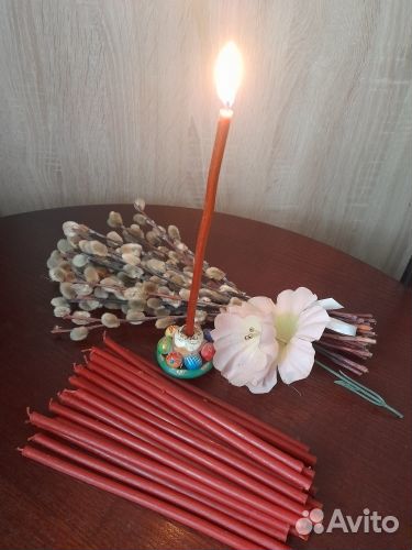 Пасхальные восковые свечи