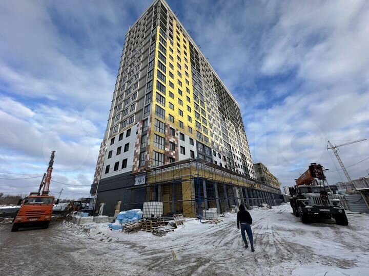 2-к. квартира, 70,4 м², 12/17 эт.