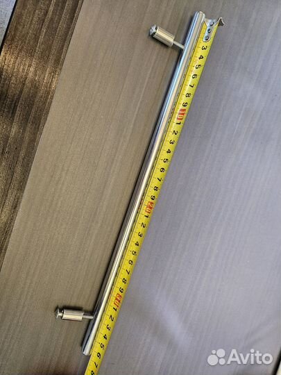 Ручка-рейлинг 288мм хром 3шт