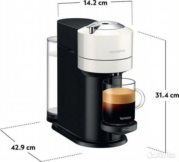 Капсульная кофемашина DeLonghi Nespresso ENV120.W