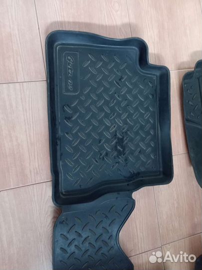 Автомобильные коврики резиновые хундай гетц