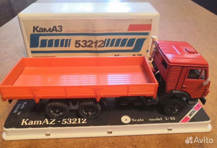 Камаз 53212 модель 1:43 СССР