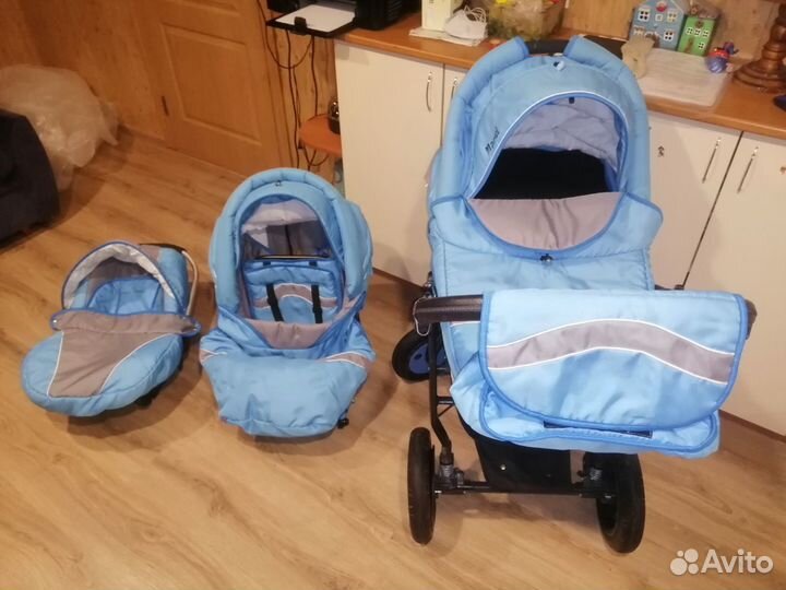 Коляска Marsel 3в1