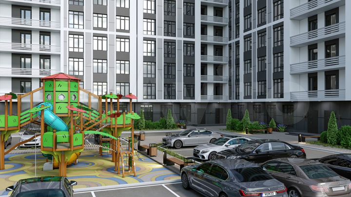 1-к. квартира, 45,3 м², 9/12 эт.