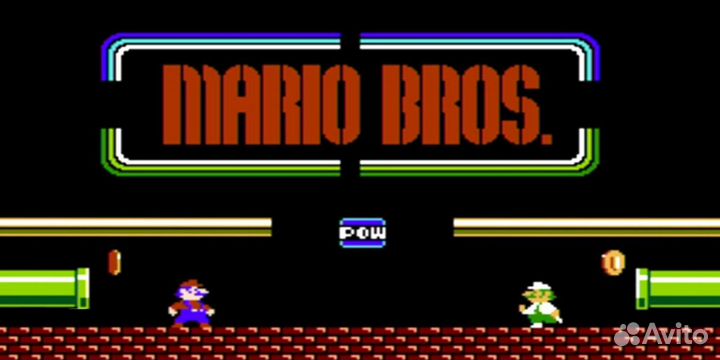 8-бит картридж для Dendy: Mario Bros. 