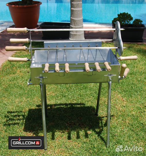 Мангал автоматический угольный