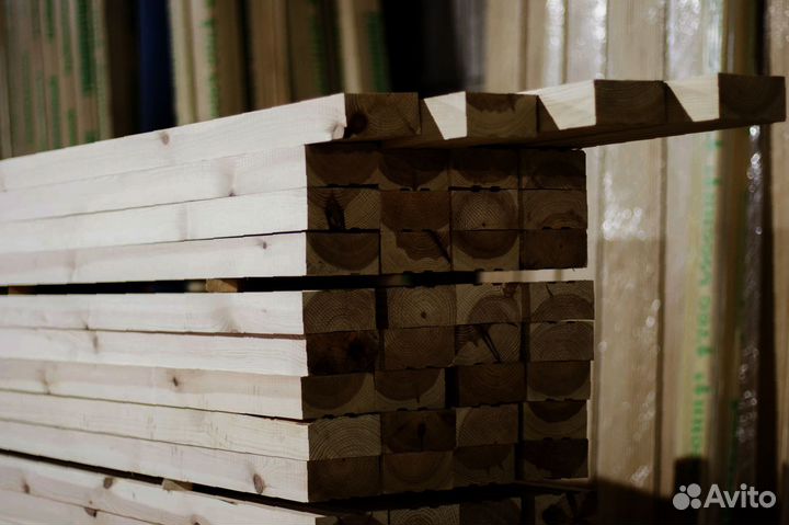 Экологичный брус из лиственницы