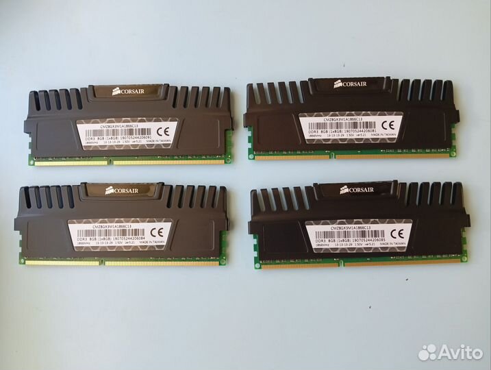 Оперативная память ddr3 8g 16gb 32gb