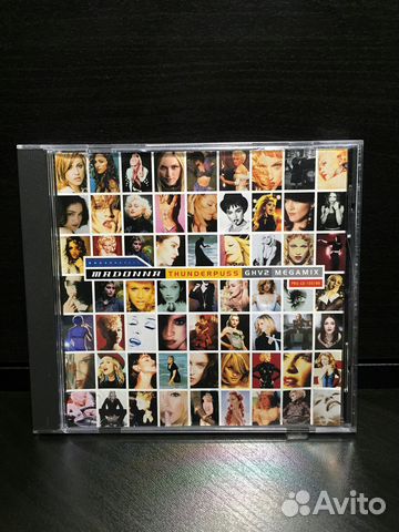 Madonna CD Thunderpuss GHV2 Megamix 2001 rare