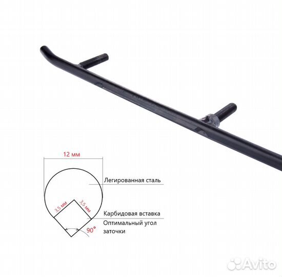 Коньки для снегохода Lynx