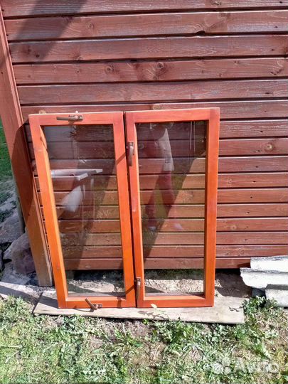 Деревянные оконные рамы бу