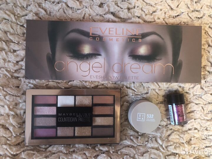 Тени для век, палетки теней