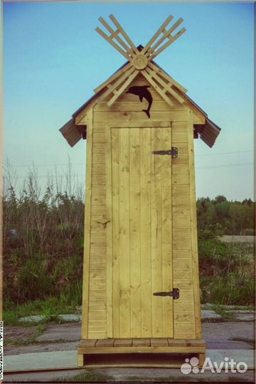Уличный туалет домик с установкой пфт 996